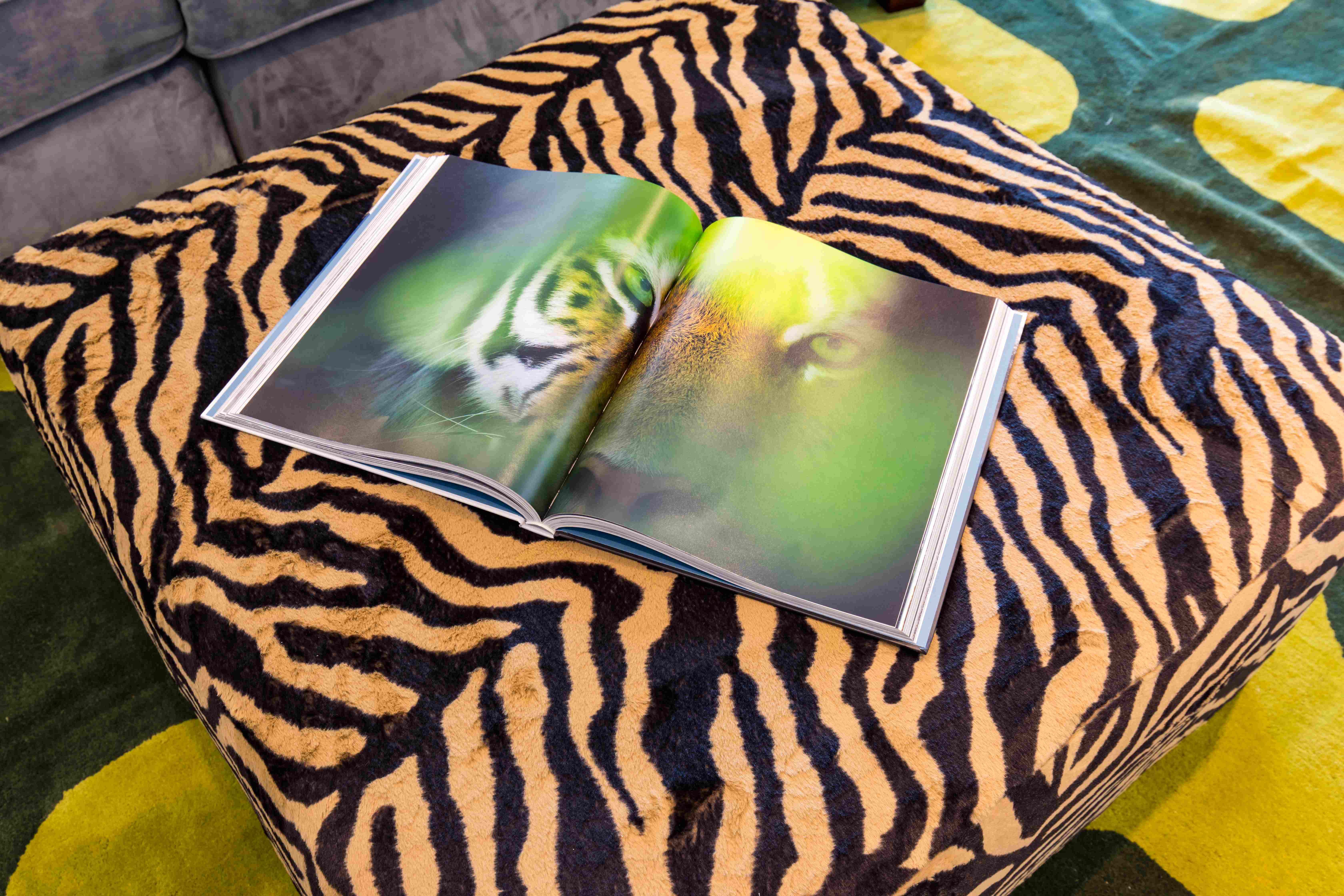 Handcrafted Custom Coffee Table Ottoman